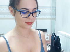 Pretty Nerd Strips and Teased Her Online Viewers