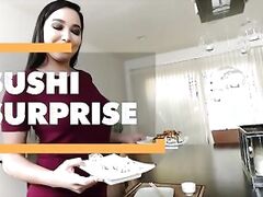 Surprise Sushi right before Snu-Snu