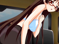 Hentai babe fucked in car