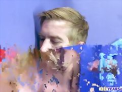 AJ Applegate gets her juicy ass fucked through the wall