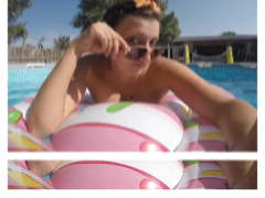 Flirting in the pool for my boyfriends