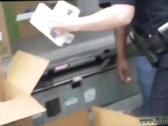 Blonde teen anal beads Black suspect taken on a harsh ride