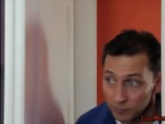 160 Small tit babe rides a cucumber