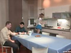 Sell Your GF Isabel Stern Sex dessert on a kitchen table