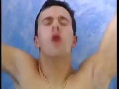 Threesomes pissing in sauna