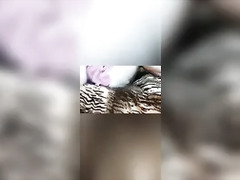 My wife in cape is coming out of the bathroom