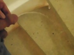 Peeing in stairs balcony flowers in my girlfriends student building