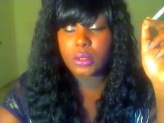 Mz t smoking and bubble gum