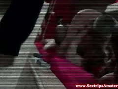 Real dutch hooker tastes old mans spunk