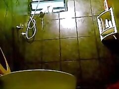 High profile mumbai model in Taj Hotel with her boyfriend taking shower recorded by hidden cam fixed by room service.