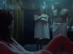 Nude Sex Scene in Sauna (Celebrity)