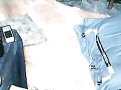 Mature busty raand from south changing her bra and panty, with her client to spend whole night