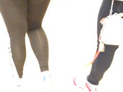 Juicy bubble pawg thin leggings thong