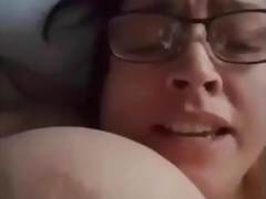 Huge Titted Chick begging for it(quick)