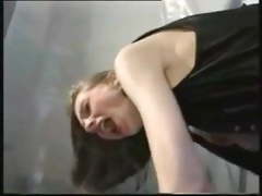 Lovely English red head having some bum fun