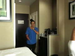 Slutty Latina  Maid Fucks Hot