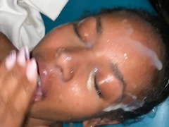 Mimi goes for the load!