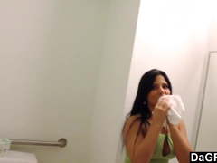 Ms. Rose Wears Red Lipstick for a Memorable Face Fuck