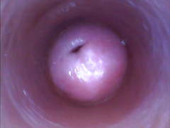 Kira - Kinky selfie (endoscope pussy cam video)